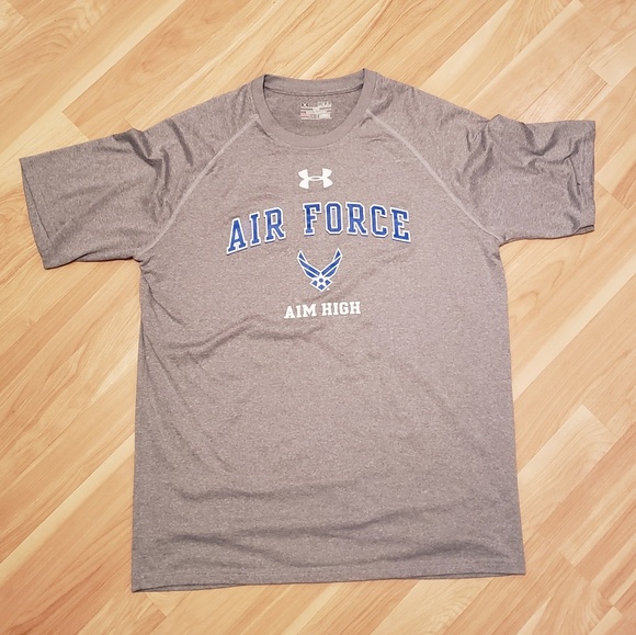 under armour air force t shirt